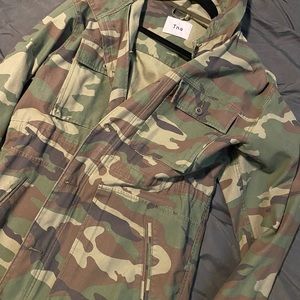 Tna long camo jacket